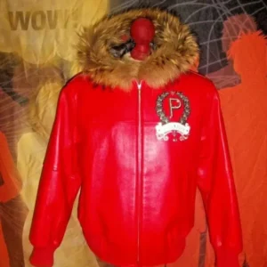 Pelle Pelle Fur Trim Bomber Jacket view 2