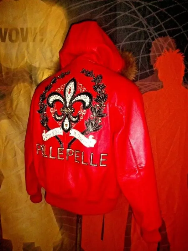 Pelle Pelle Fur Trim Bomber Jacket