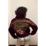 Pelle Pelle Greatest of All Time Maroon Jacket