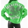 Pelle Pelle Green Legends Forever Eagle Jacket