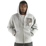 Pelle Pelle American Hoodie, Light Grey Hoodie, pelle pelle,pellepelle leather jacket,varsity jacket,pelle pelle wool jacket, pellepelle varsity jacket, pelle pelle soda club jacket