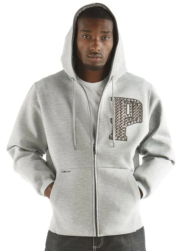 Pelle Pelle American Hoodie | Light Grey Hoodie