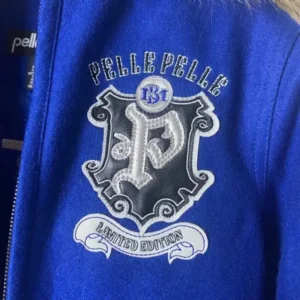 Pelle Pelle Kids Blue Limited Edition Wool Jacket view 1