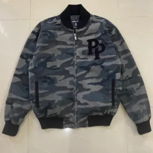 Pelle Pelle Army Style Big Logo Jacket view 2
