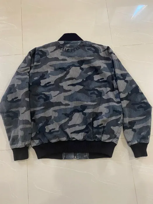 Pelle Pelle Army Style Big Logo Jacket