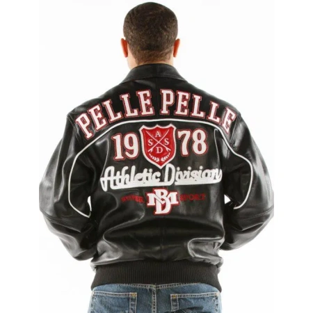 Pelle Pelle Athletic Division Black Jacket