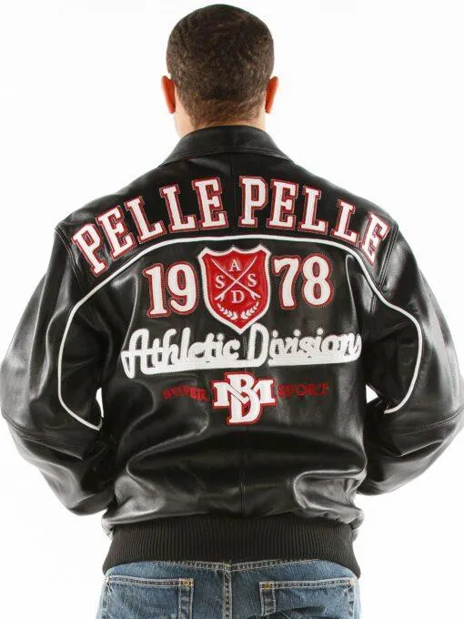 Pelle Pelle Athletic Division Black Jacket