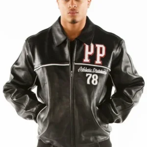 Pelle Pelle Athletic Division Black Jacket view 2