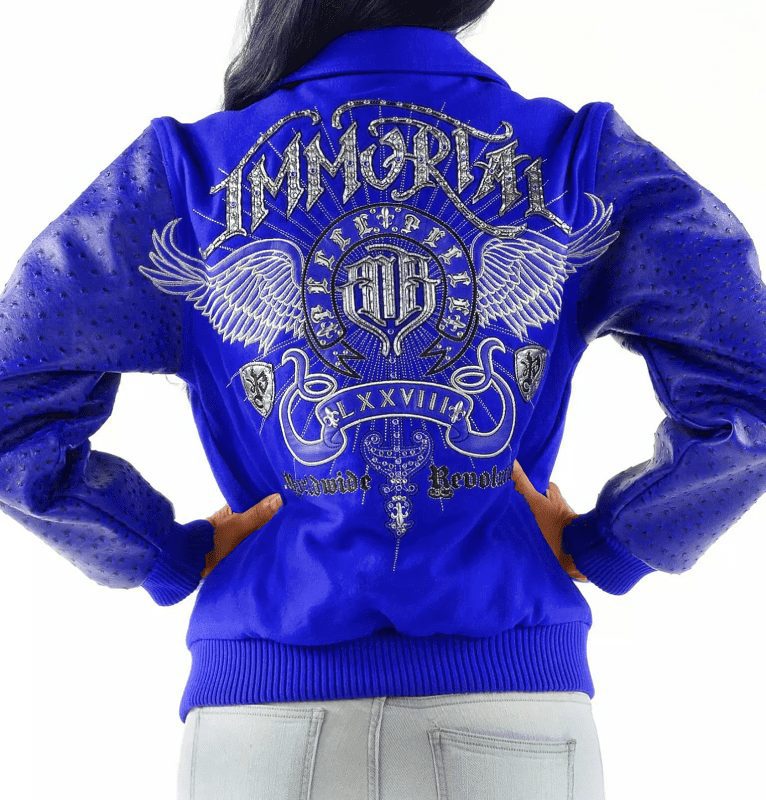 Pelle Pelle Blue Immortal, pelle pelle, pelle coat, pelle pelle leather jacket, pelle larsson, pelle pelle jackets, pelle the conqueror, pelle jacket