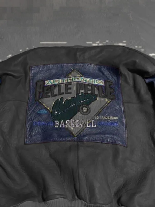 Pelle Pelle Authentic Baseball Urban League Black Jacket