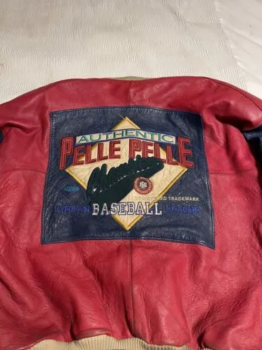 Excellent Pelle Pelle Urban League Red Jacket