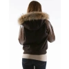 pelle-pelle-ladies-eagle-brown-jacket,pelle-pelle,pelle-pelle-jacket,pelle-pelle-women's