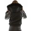 pelle-pelle-ladies-eagle-hooded-jacket,pelle-pelle-women's,pelle-pelle,pelle-pelle-jacket