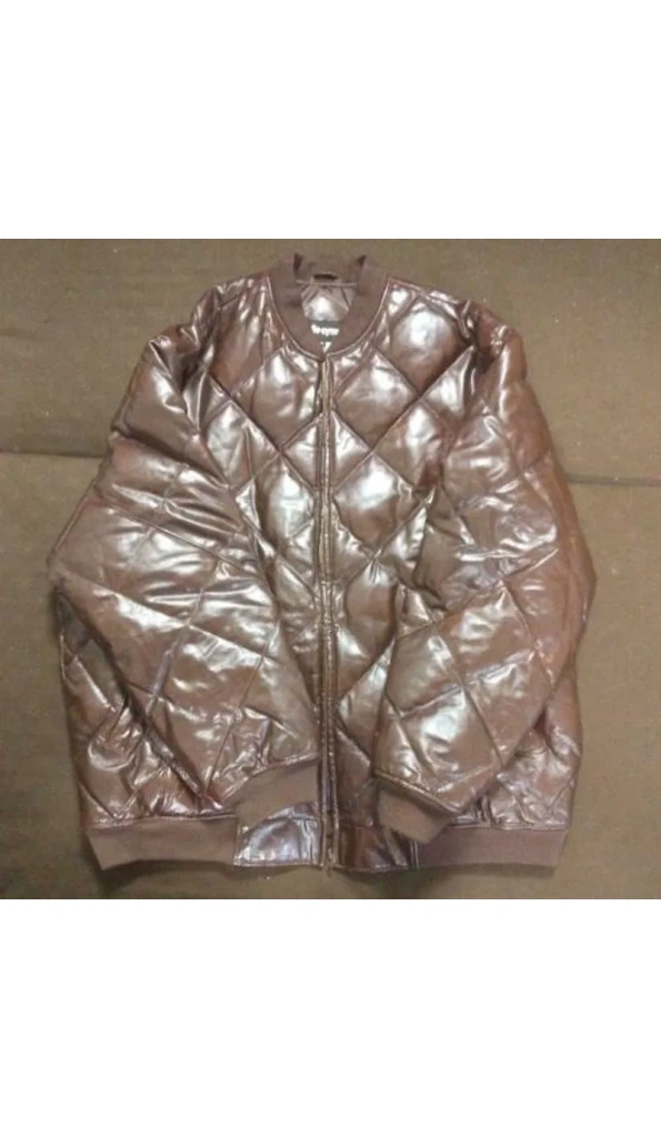 Pelle Pelle Authentic Leather Down Puffer Jacket