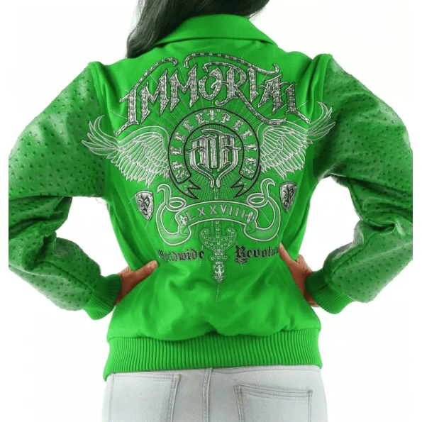 Pelle Pelle Ladies Green Revolution Jacket