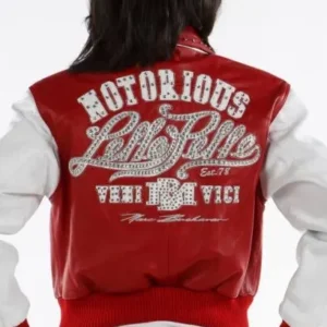 Pelle Pelle Ladies Notorious Red Jacket view 1