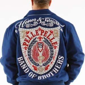 Pelle Pelle Band of Brothers Blue Jacket | Pelle Pelle