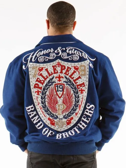 Pelle Pelle Band of Brothers Blue Jacket | Pelle Pelle