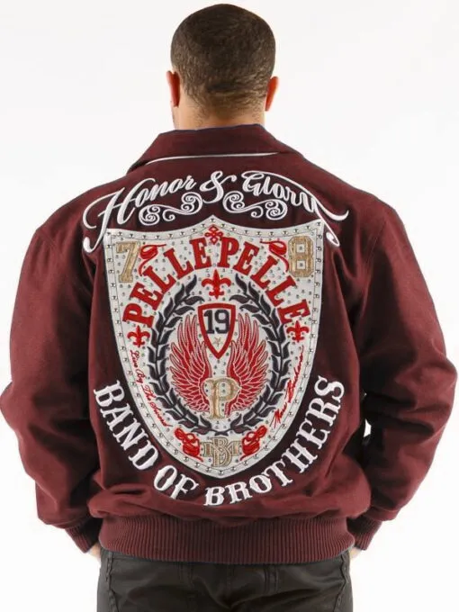 Pelle Pelle Band of Brothers Brown Jacket | Pelle Pelle