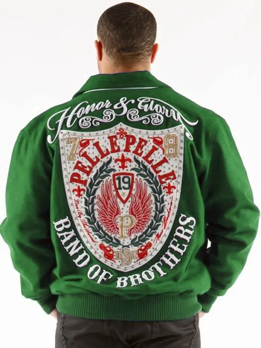 Pelle Pelle Band of Brothers Green Jacket | Pelle Pelle