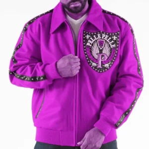 Pelle Pelle Band of Brothers Light Purple Jacket view 2