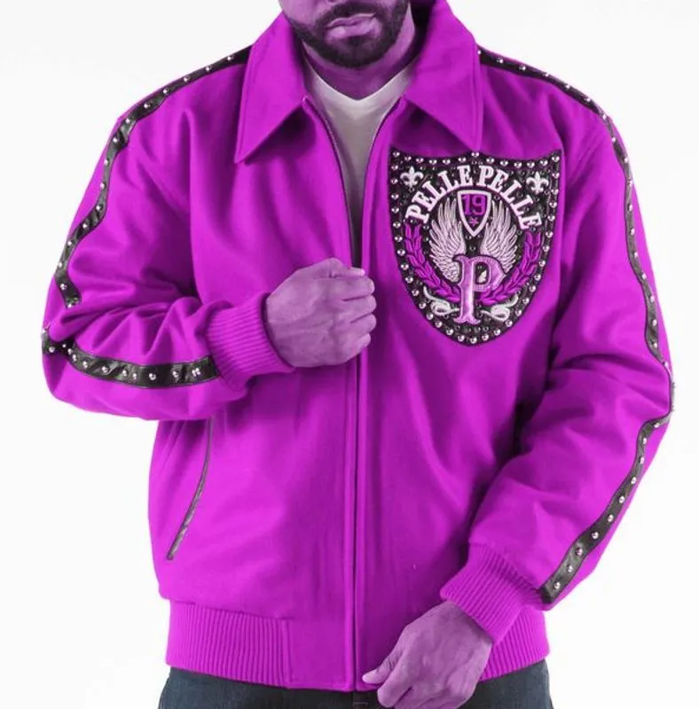 Pelle Pelle Band of Brothers Light Purple Jacket view 2