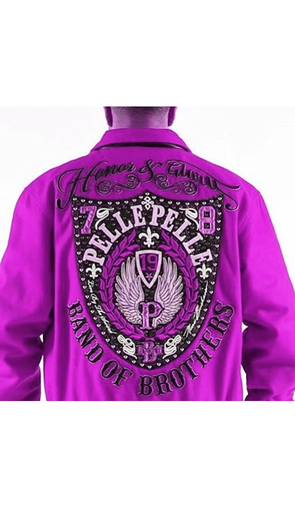 Pelle Pelle Band of Brothers Light Purple Jacket