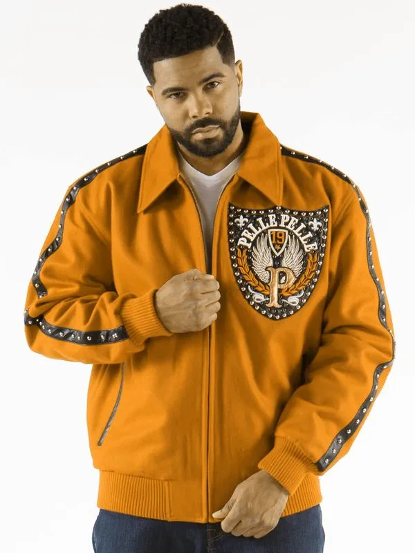 Pelle Pelle Band of Brothers Mustard Jacket |Pelle Pelle view 2