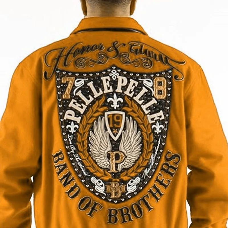 Pelle Pelle Band of Brothers Mustard Jacket |Pelle Pelle