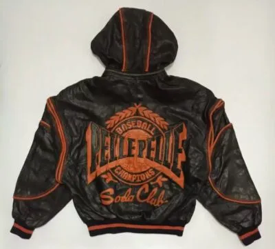Epic Pelle Pelle Baseball Soda Club Leather Jacket