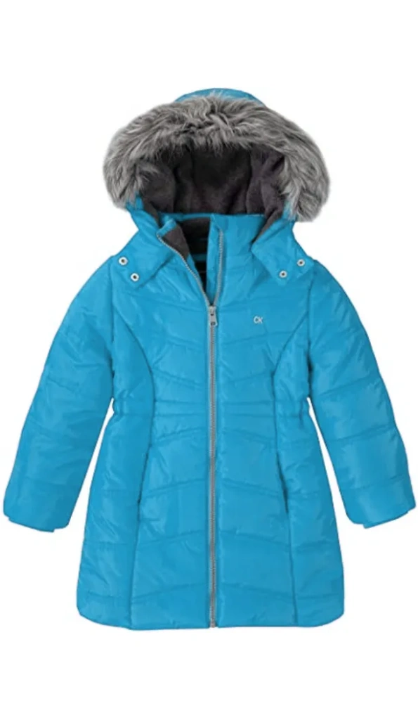 Latest Pelle Pelle Kids Aerial Cabaret Turquoise Coat