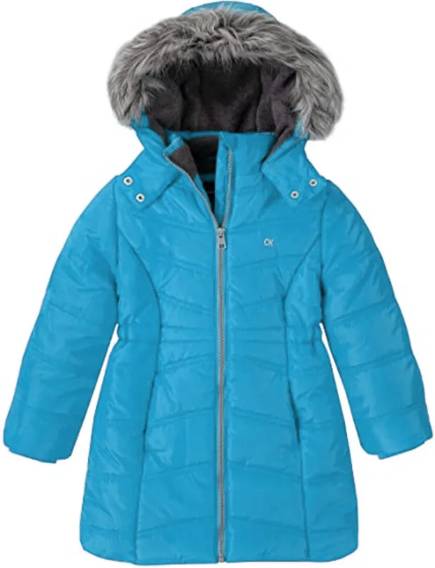 Latest Pelle Pelle Kids Aerial Cabaret Turquoise Coat