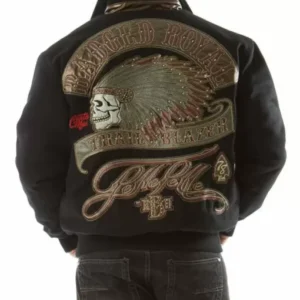 Pelle Pelle Black Badged Royal Jacket view 1