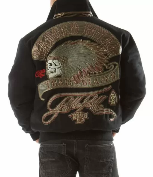 Pelle Pelle Black Badged Royal Jacket