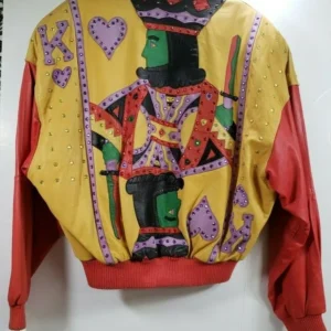 Pelle Pelle Joker Leather Jacket | Rhinstone Jacket