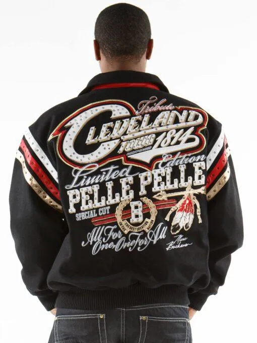 Pelle Pelle Cleveland Tribute Special Cut Black Jacket