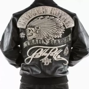 Pelle Pelle Black Trail Blazer Badged Royal Jacket