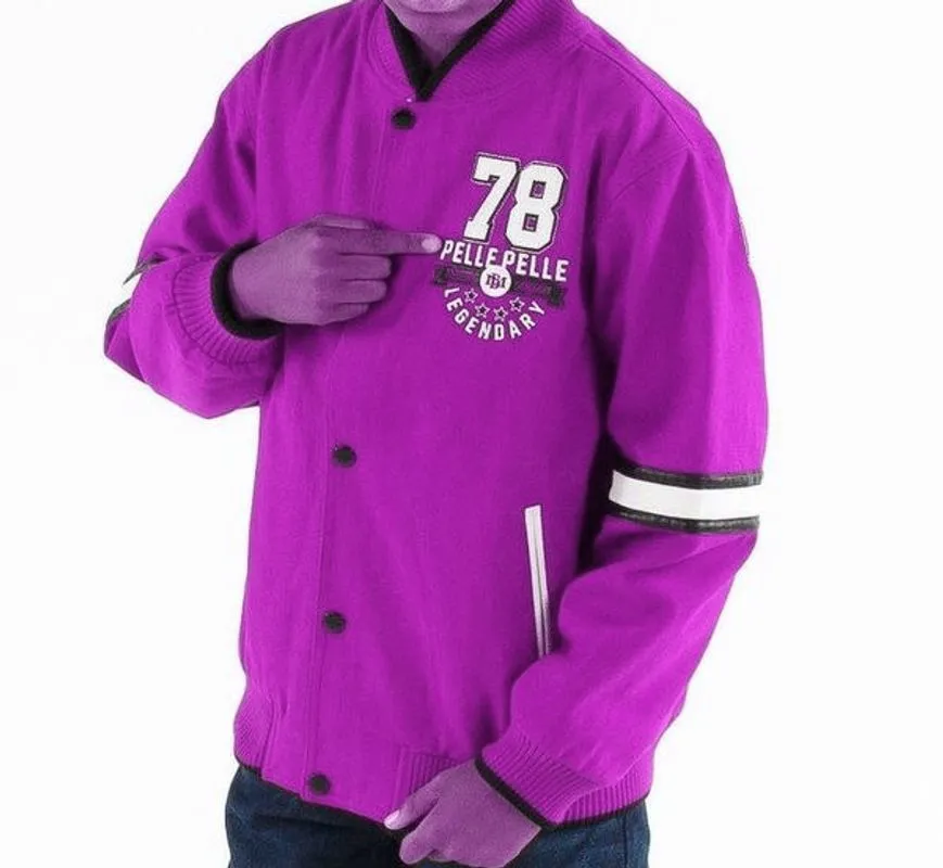 Pelle Pelle Kids Legendary Purple Jacket