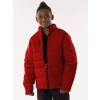 Pelle Pelle Kids Red Puffer Jacket, pelle pelle,pellepelle leather jacket,varsity jacket,pelle pelle wool jacket, pellepelle varsity jacket, pelle pelle soda club jacket, polyester jacket, pelle pelle puffer jacket, pellepelle polyester jacket