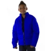 Pelle Pelle Kids Blue Puffer Jacket, pelle pelle,pellepelle leather jacket,varsity jacket,pelle pelle wool jacket, pellepelle varsity jacket, pelle pelle soda club jacket