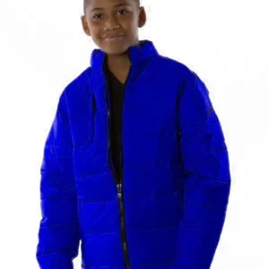 Pelle Pelle Kids Blue Puffer Jacket