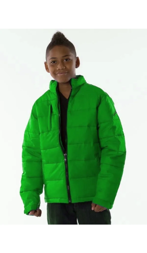 Pelle Pelle Kids Green Puffer Jacket