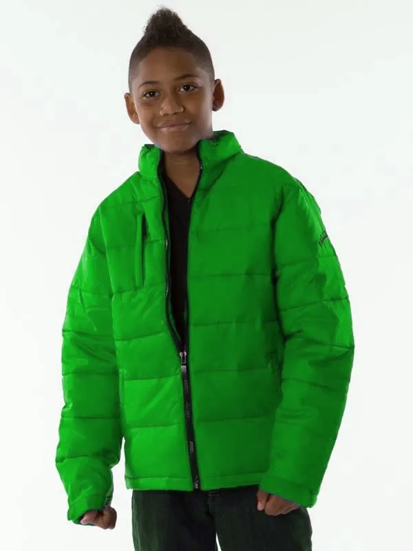 Pelle Pelle Kids Green Puffer Jacket