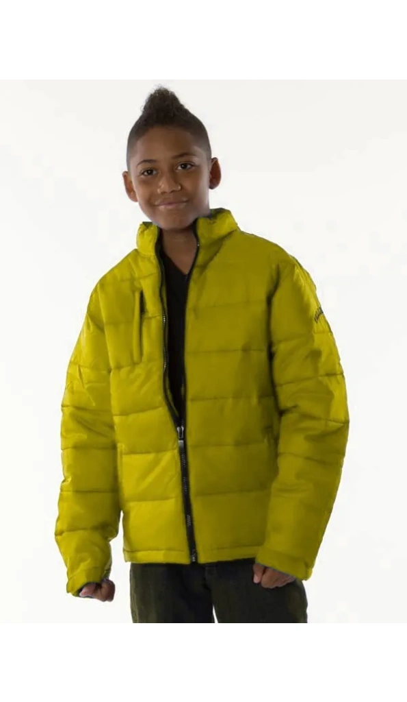 Pelle Pelle Kids Yellow Puffer Jacket