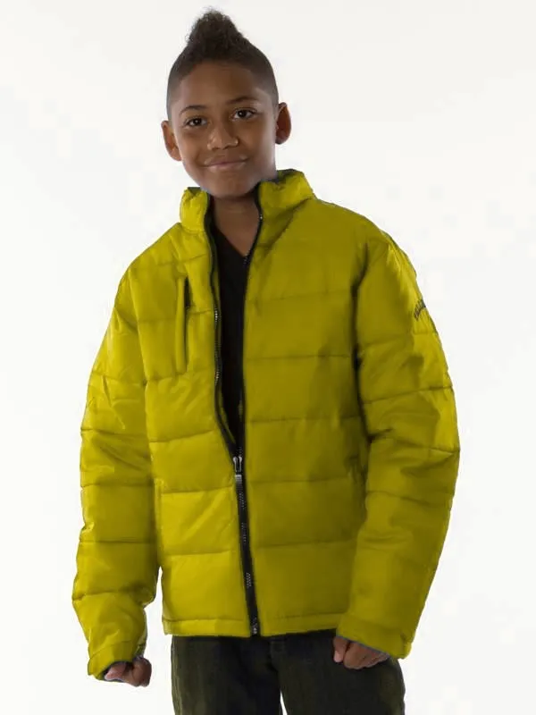 Pelle Pelle Kids Yellow Puffer Jacket