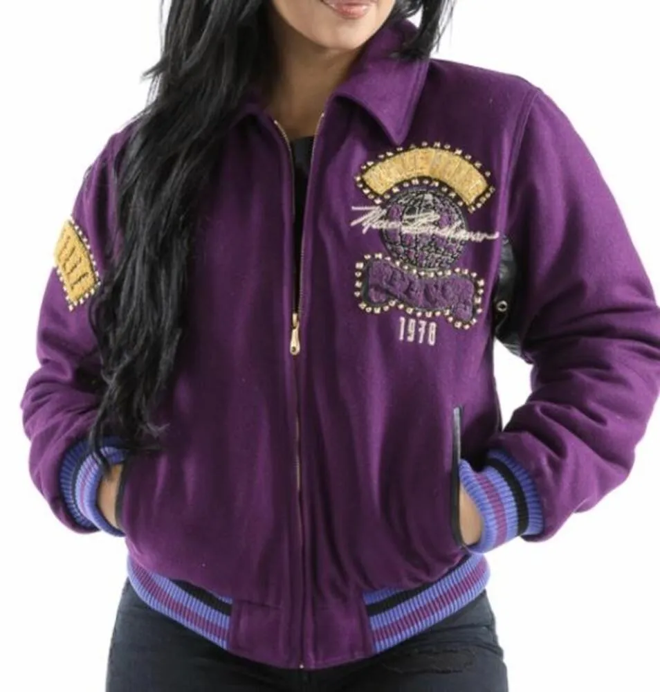 Women Purple Hoodie World Tour | Pelle Pelle Store view 2