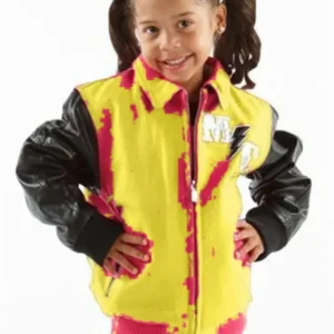 Pelle Pelle Kids Tie Dyed Funky Wool Jacket view 1