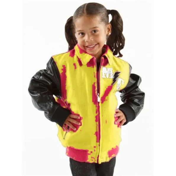 Pelle Pelle Kids Tie Dyed Funky Wool Jacket