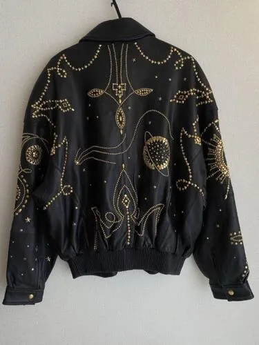 Studs Blouson Marc Buchanan Leather Jacket Pelle Pelle Store