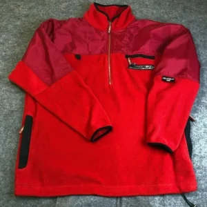 Exclusive Men's Pelle Pelle Red Fleece Jacket